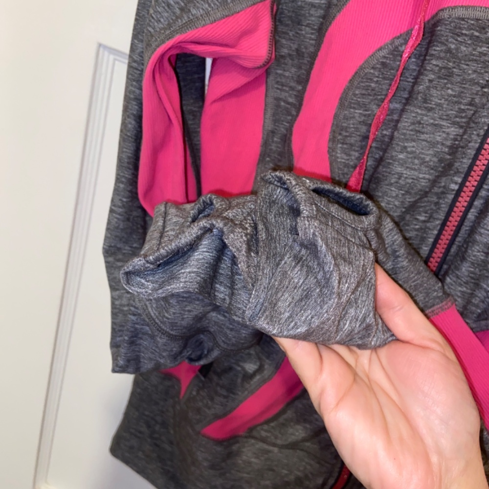 Y2K RARE LULULEMON DEFINE ALIGN JACKET HOODIE SZ 6 - Picture 10 of 17